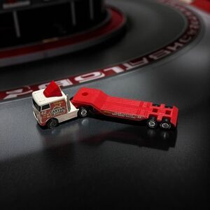 Vintage Tonka Truck Canyon Racing Semi & Trailer B6